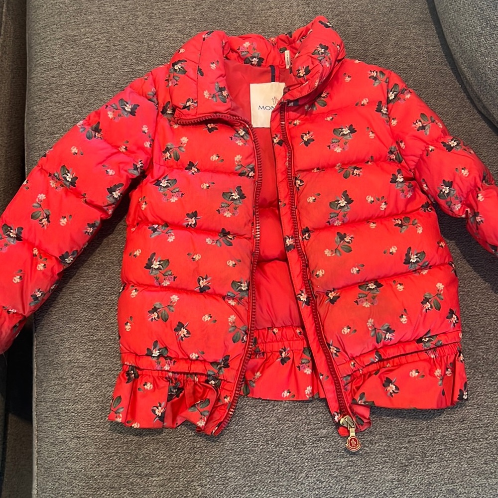 Cute warm Moncler girls jacket